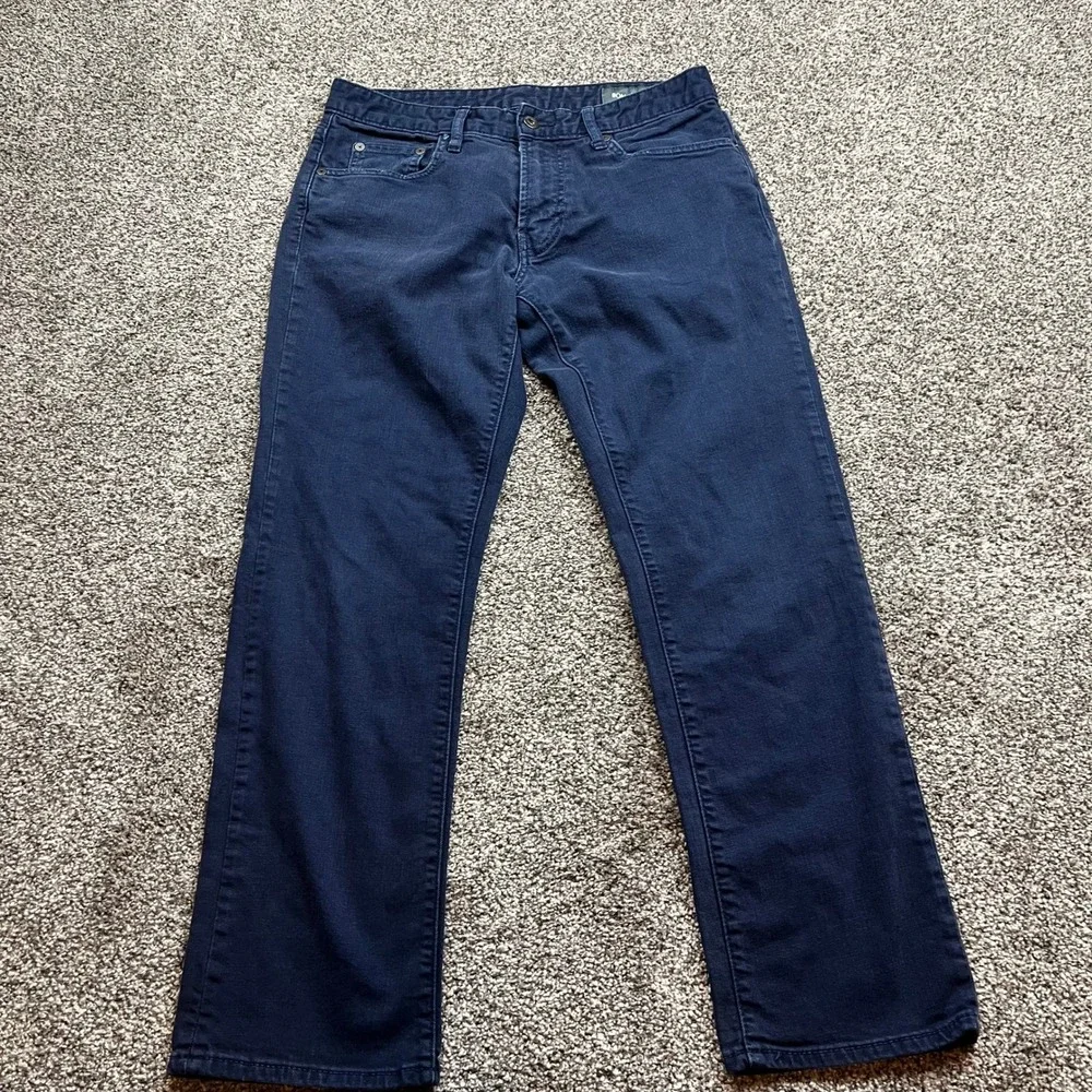 BONOBOS jeansMens 30x27 Straight Leg Casual dark wash